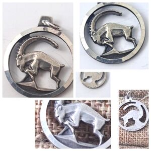 Anson 925 sterling silver Aries zodiac  pendant